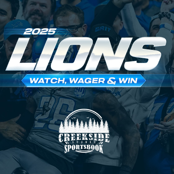 Lions Watch, Wager & Win