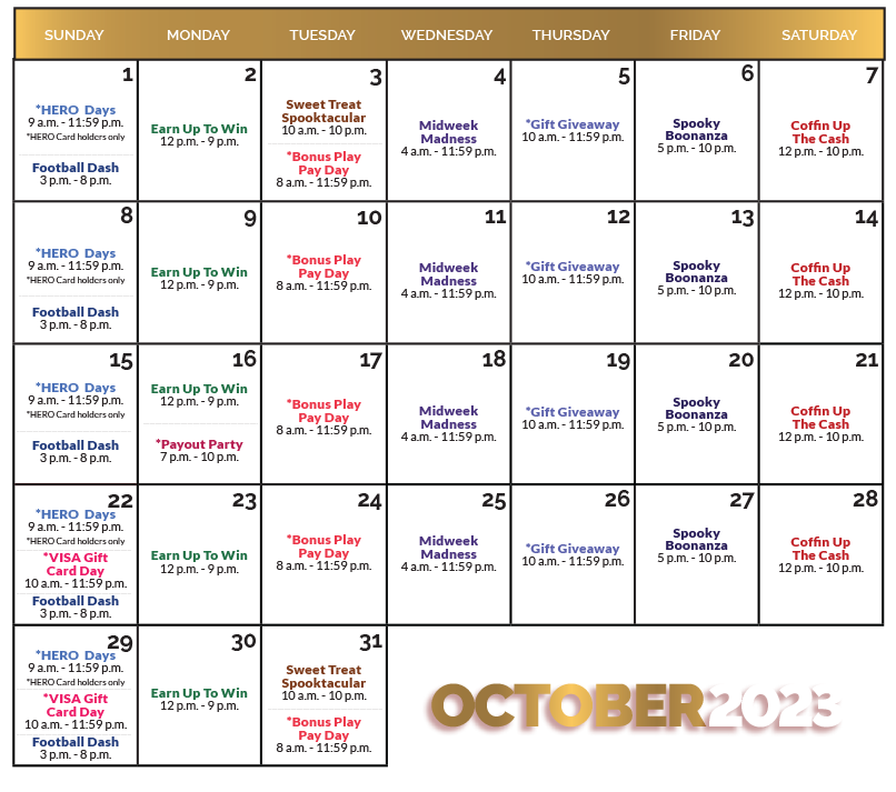 October 2023